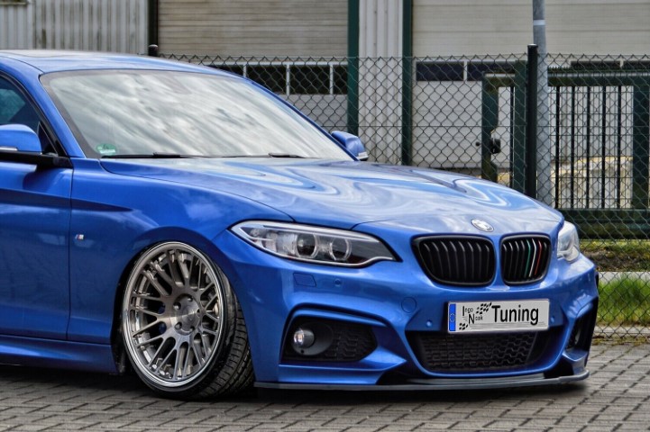 Voorspoiler lip BMW 2-Serie F22 F23 M-Pakket + ABE
