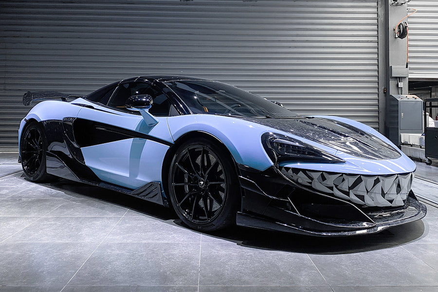 McLaren 600lt BKSS Style Carbon Fiber Zijskirts 2018-2021