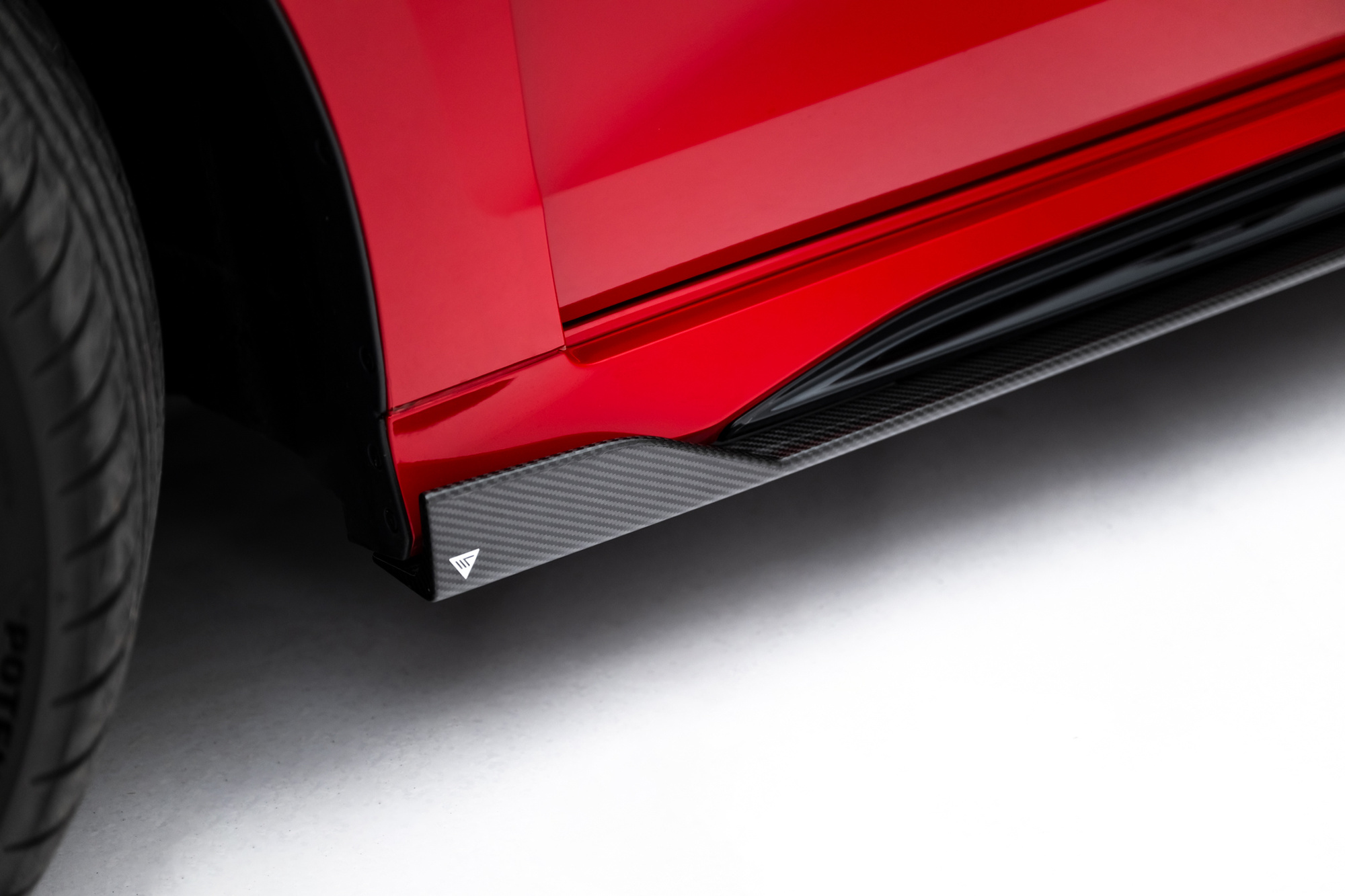 Set of Prepreg Carbon Fiber Zijskirts Audi RS3 Sedan 8Y Facelift – Maxton Design