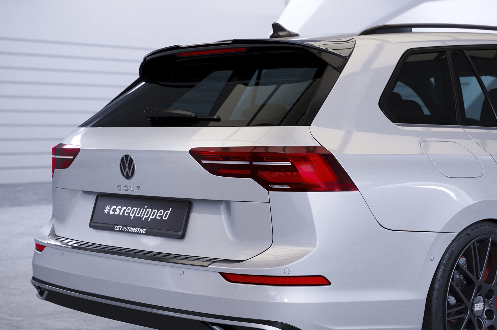 Achterspoiler VW Golf 8 (Typ CD) Variant Glans Zwart (2020–) CSR