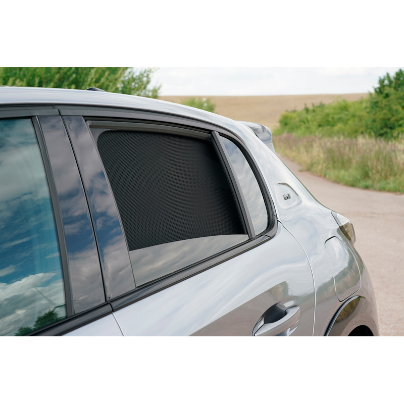 Set Car Shades (achterportieren)  Peugeot 208 II 2019- incl. e-208 (2-delig)