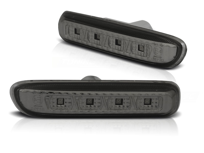 Indicadores BMW E46 sedan claro negro