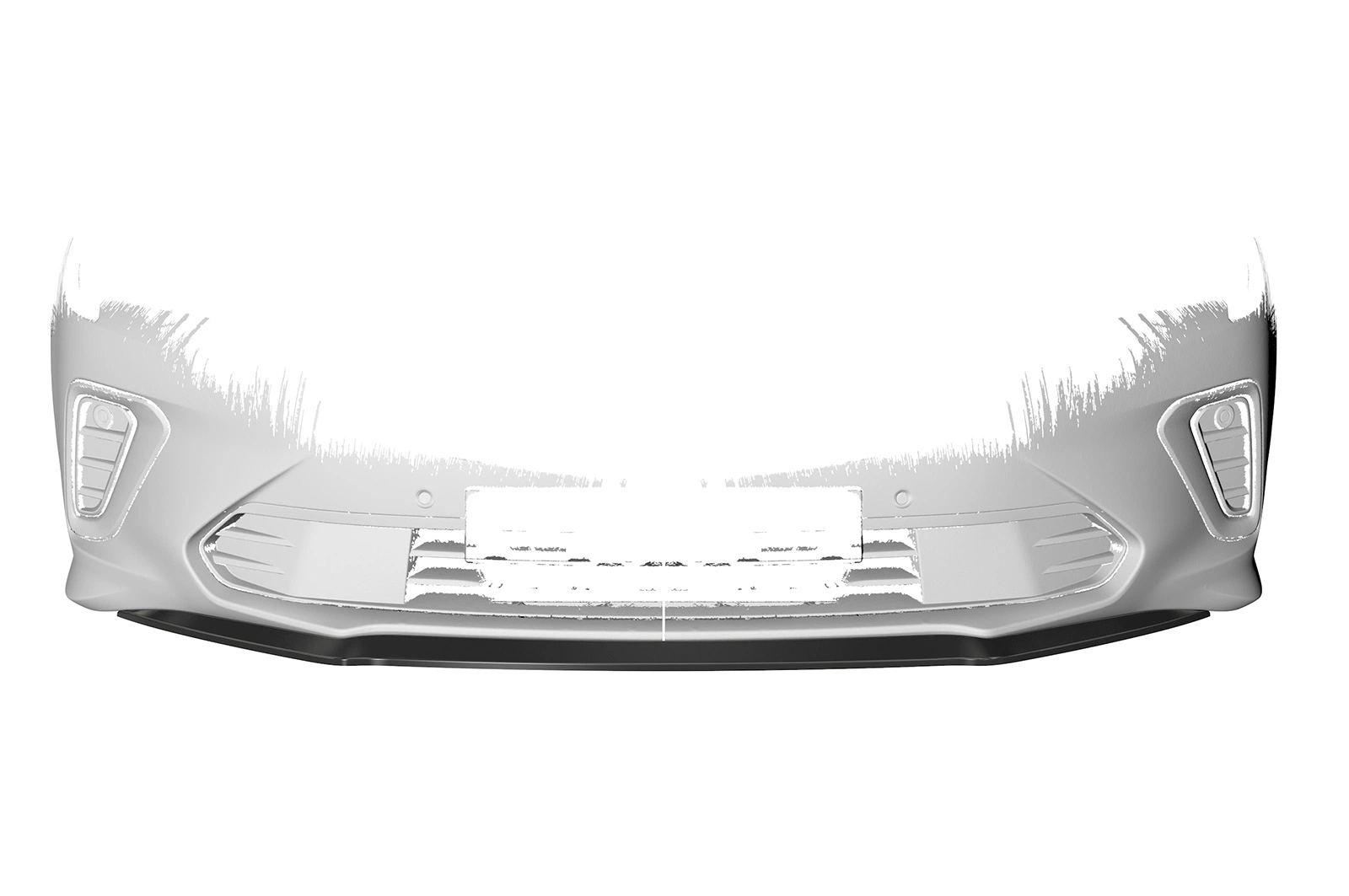 Voorspoiler Opel Insignia B GSi Glans Zwart (02/2020-) van CSR Automotive