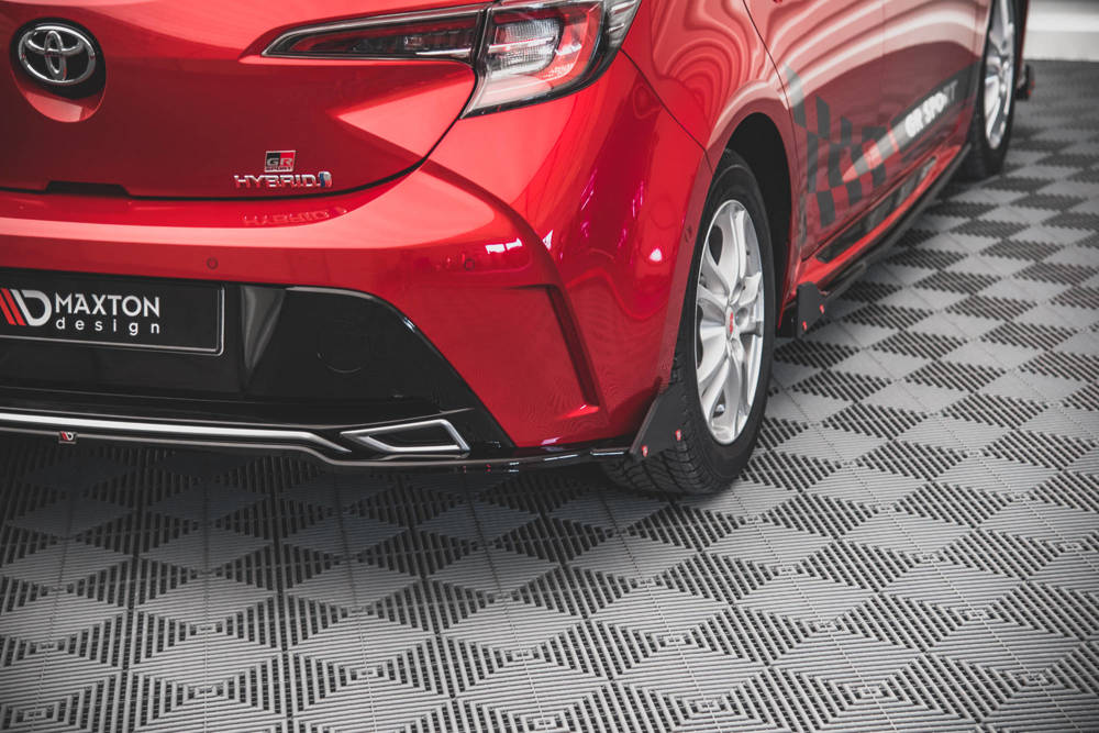 Diffuser met Canards Toyota Collora GR Sport Hatchback XII Maxton Glans Zwart