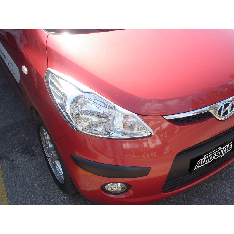 Koplampspoilers Hyundai i10 08-