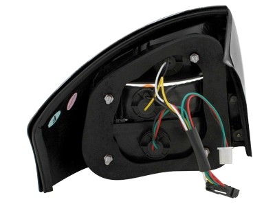 Luces traseras LED negro/blanco Audi A6 97-04