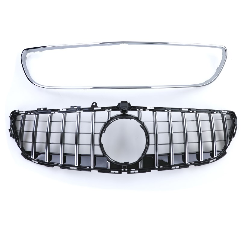 Grill Mercedes CLS C218 Facelift 14-18 GT Design Zwart/Chroom