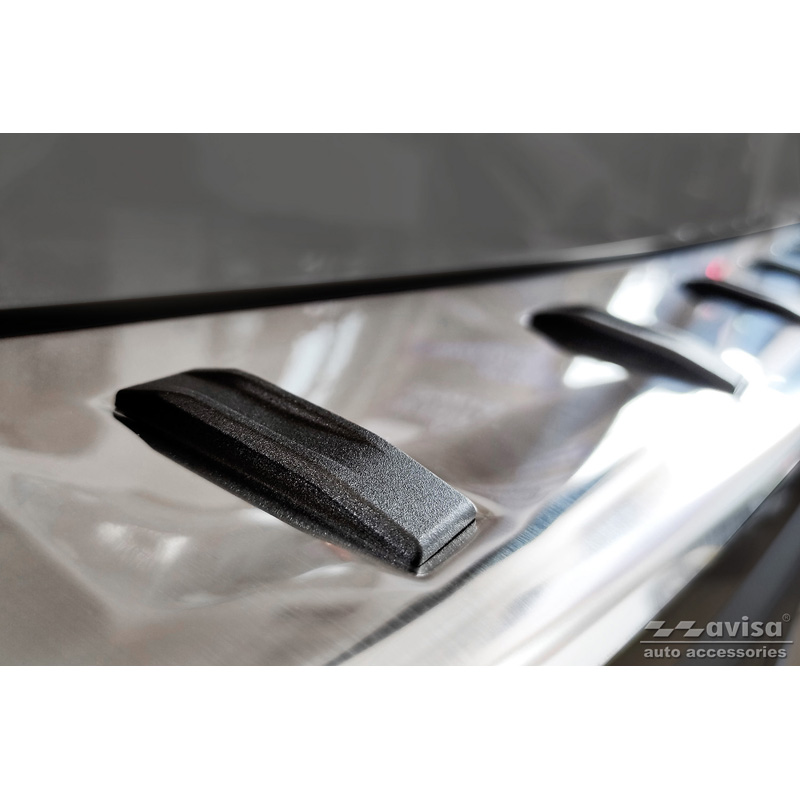 RVS Achterbumperprotector  Volkswagen Transporter T5 2003-2015 incl. Multivan/Caravelle 'STRONG EDITION'