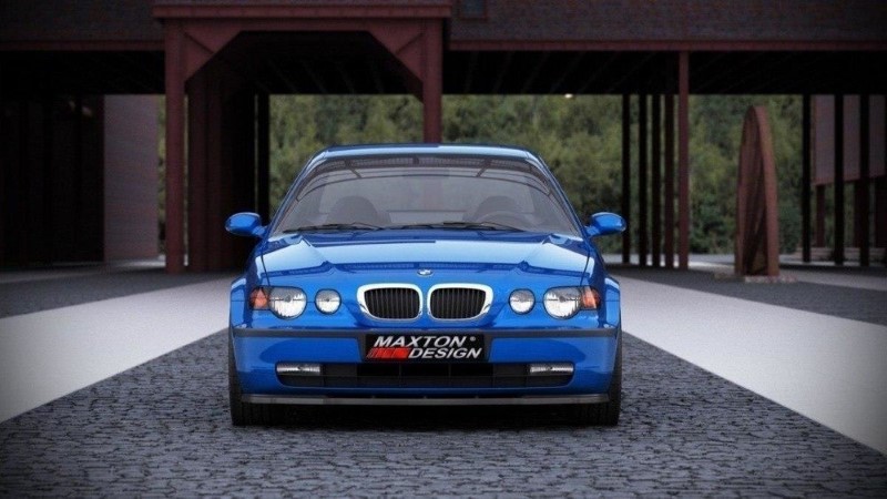 Voorbumper BMW 3 E46 Compact Glanzend Zwart
