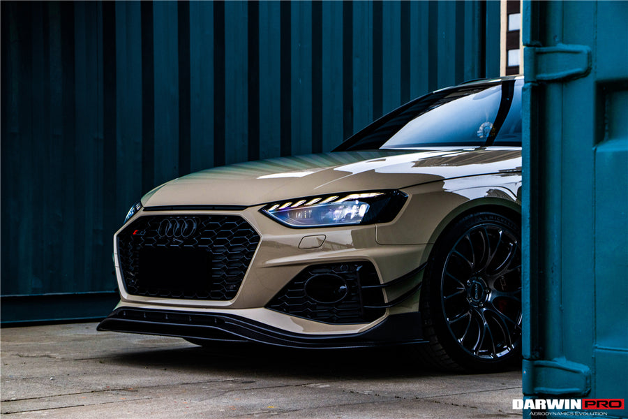 Audi RS4 B9.5 BKSS Style Carbon Fiber Voorspoiler 2020-2022