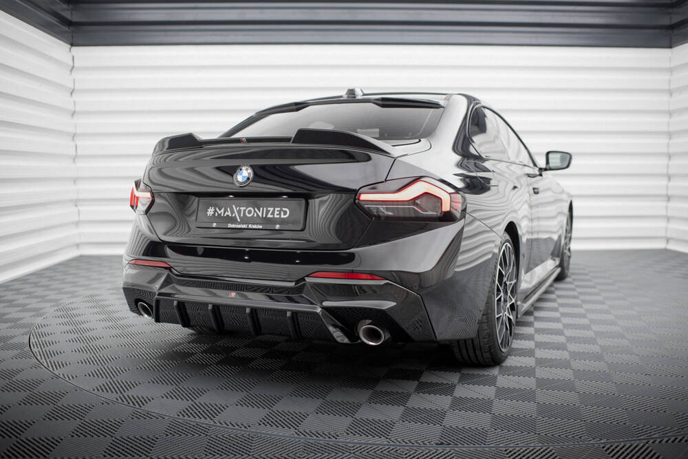 Diffuser BMW 2 Serie Coupe G42 Maxton Glans Zwart