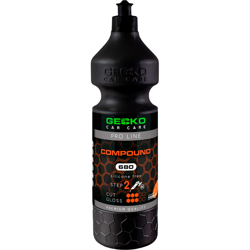Gecko Pro Compound 680 Stap 2 – 1 liter (siliconenvrij)