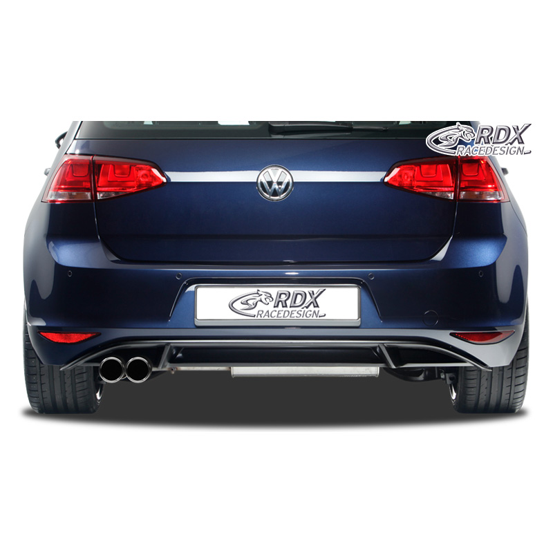 Achterskirt 'Diffusor'  Volkswagen Golf VII HB 3/5-deurs 2012- excl. GTi/GTD (PUR)