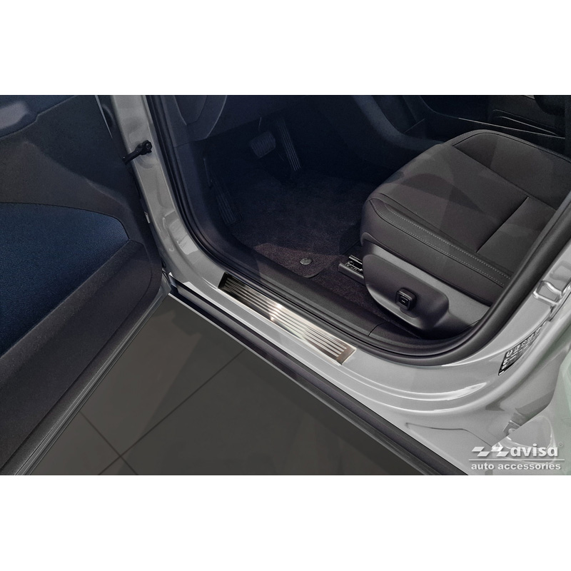 RVS Instaplijsten  Volvo EX30 2023- - 'Lines' - 4-delig