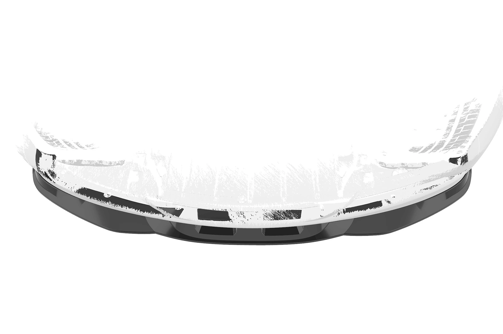 Voorspoiler BMW 3er (E90/E91) Limousine en Touring Glans Zwart – CSR Automotive