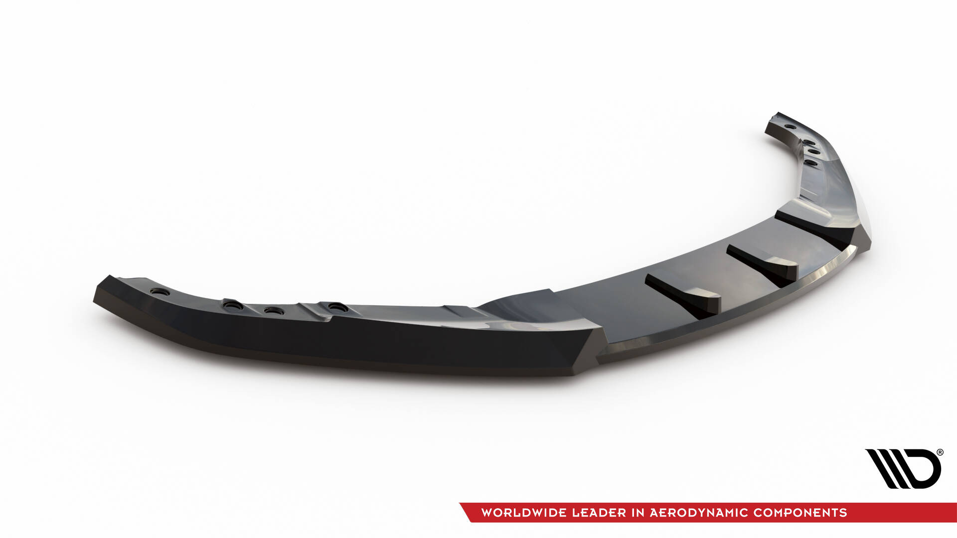 Voorspoiler BMW 4 Coupe / Cabrio G22 / G23 Maxton Glanzend zwart