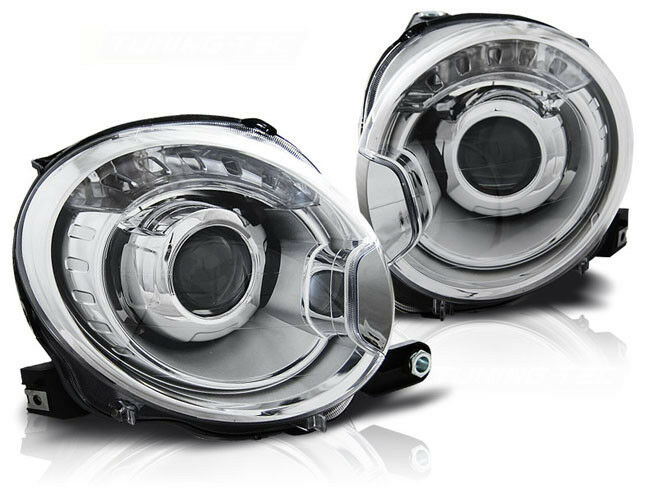 Headlights Fiat 500