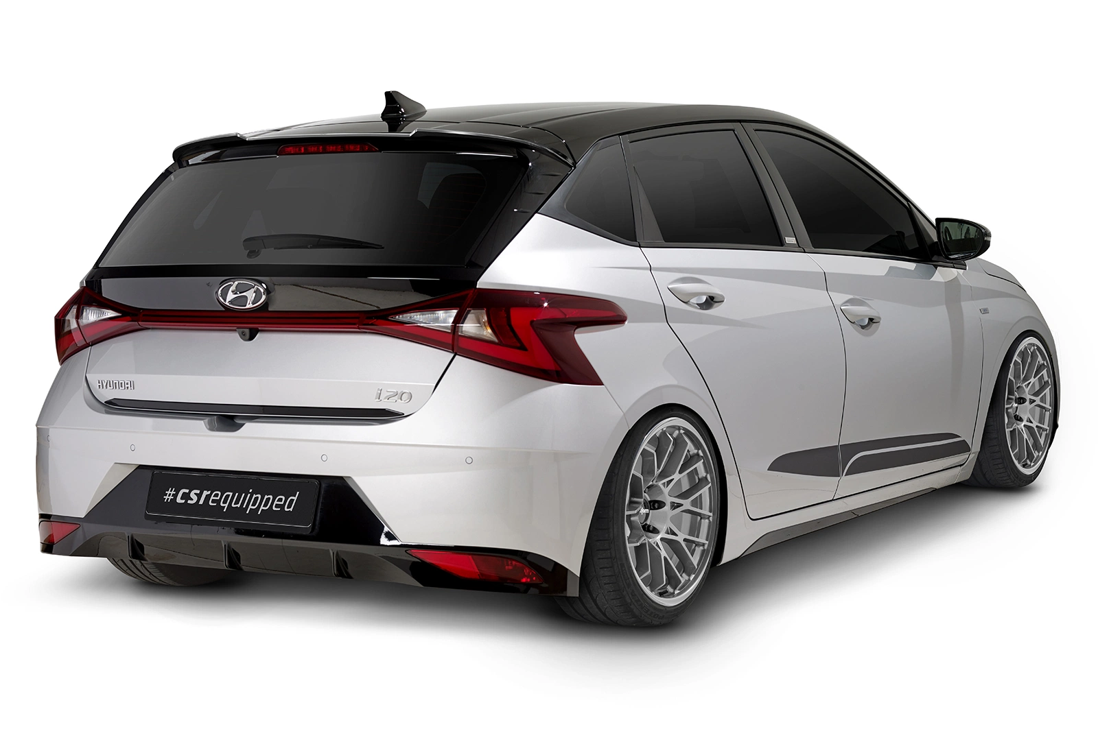 Achterspoiler Hyundai i20 (BC3) glans zwart – CSR Automotive