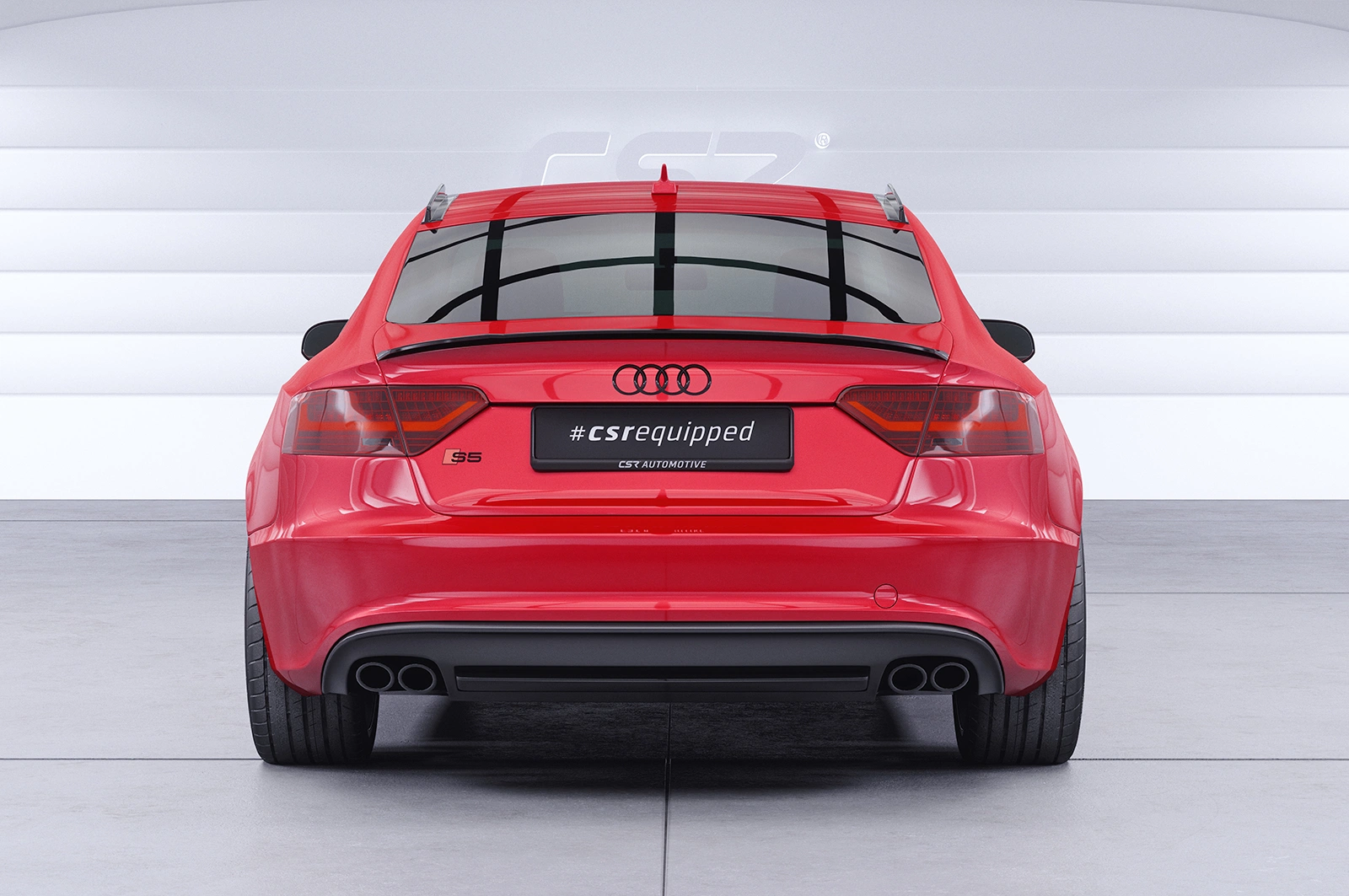 Achterspoiler Audi A5 / S5 8T Sportback (2009–2016) Glans Zwart – CSR Automotive
