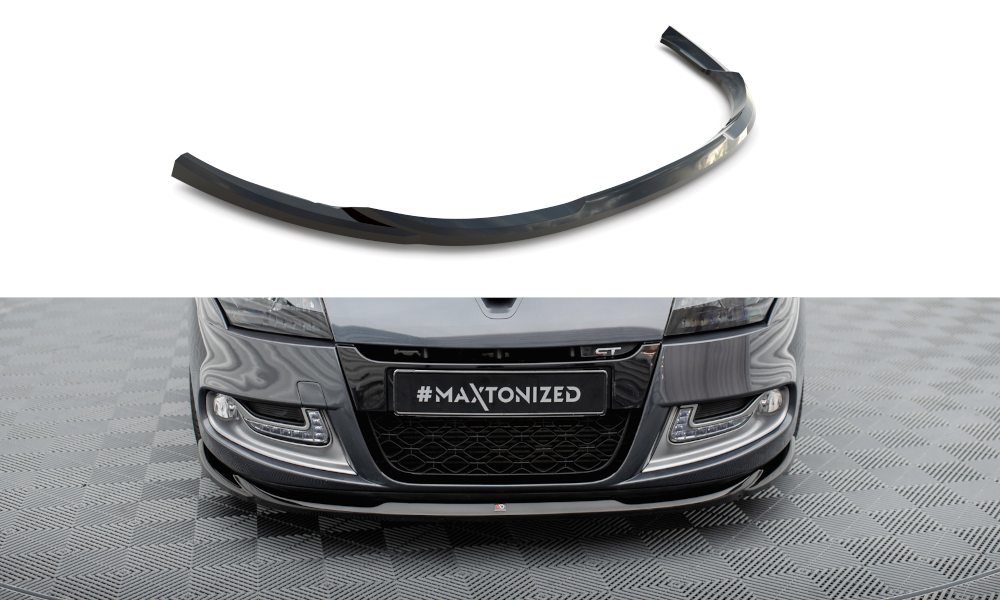 Voorspoiler V.2 Renault Megane 3 GT FL Maxton Design