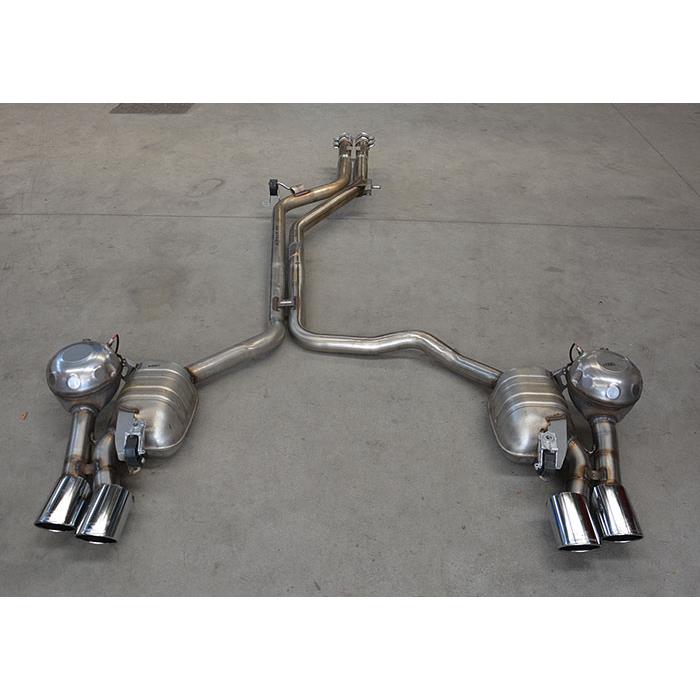 AUDI A6 C7 4G (Sedan + Avant) QUATTRO 3.0 BiTDI V6 (313 Hp) 2012 -> 2014 Endpipe kit 100x75 Right +