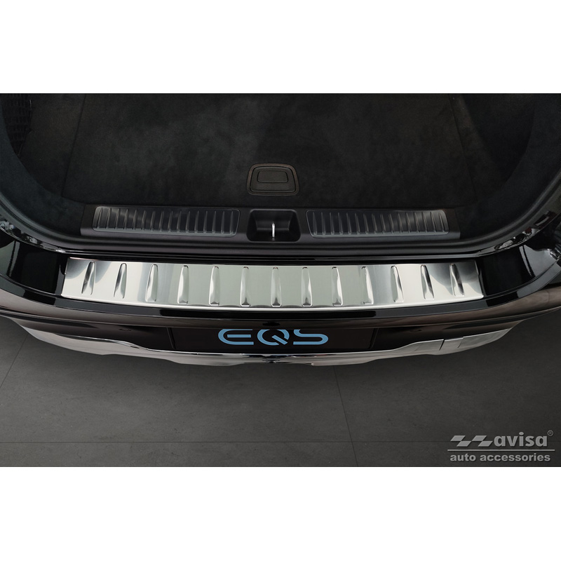 RVS Achterbumperprotector  Mercedes EQS SUV (X296) 2022- 'Ribs'