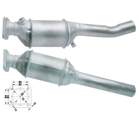 Audi 80 2.0 16V 1984 cc 101 Kw / 137 cv 6A Magnaflow CAT Bouwjaa