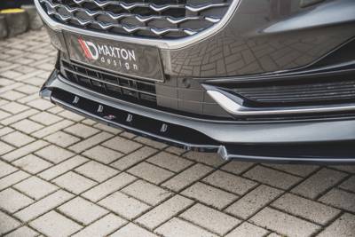 Voorspoiler Ford S-Max Mk2 Facelift Glas Zwart