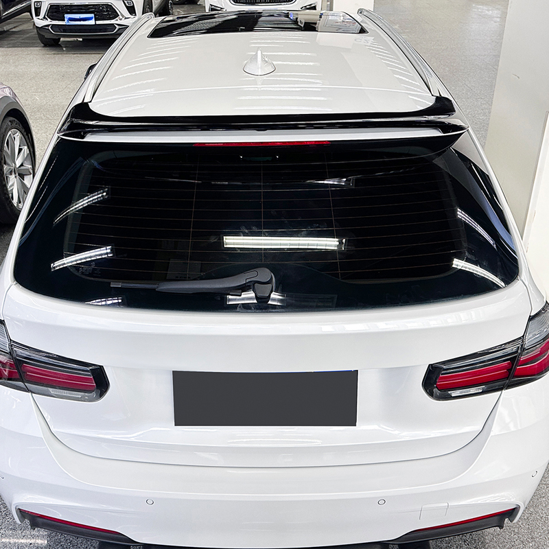 Dakspoiler (Spoiler Cap)  BMW 3-Serie F31 Touring 2012-2019 (ABS Glanzend zwart)