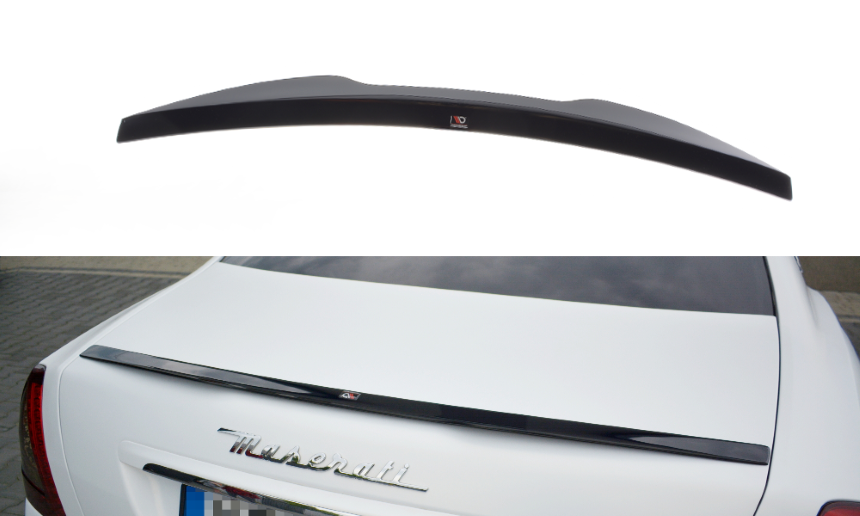 Spoiler cap Maserati Quattroporte MK5 Maxton Design Glans zwart