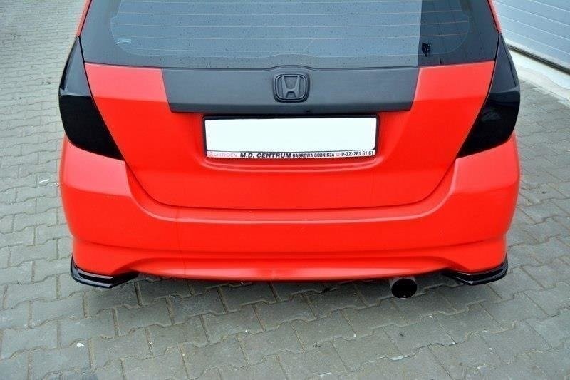 Achterzij Spoilers Honda Jazz MK1 Glanzend Zwart