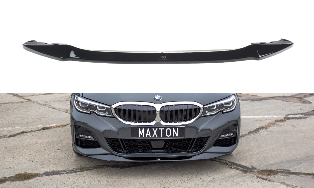 Voorspoiler BMW 3 Serie G20 M-Pakket V1 Gloss Black