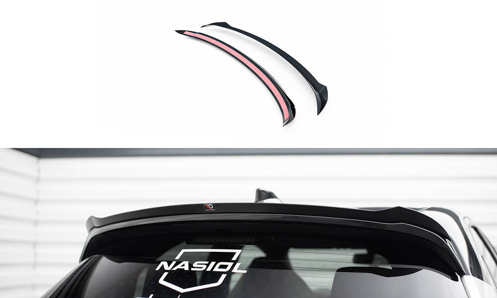 Spoiler Toyota Yaris GR Sport Maxton Glans Zwart