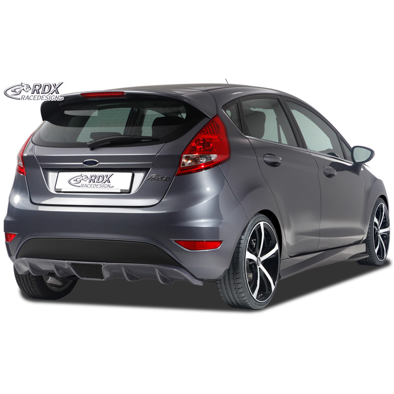 Achterskirt 'Diffusor'  Ford Fiesta VII 2008-2012 & 2012- (PUR)