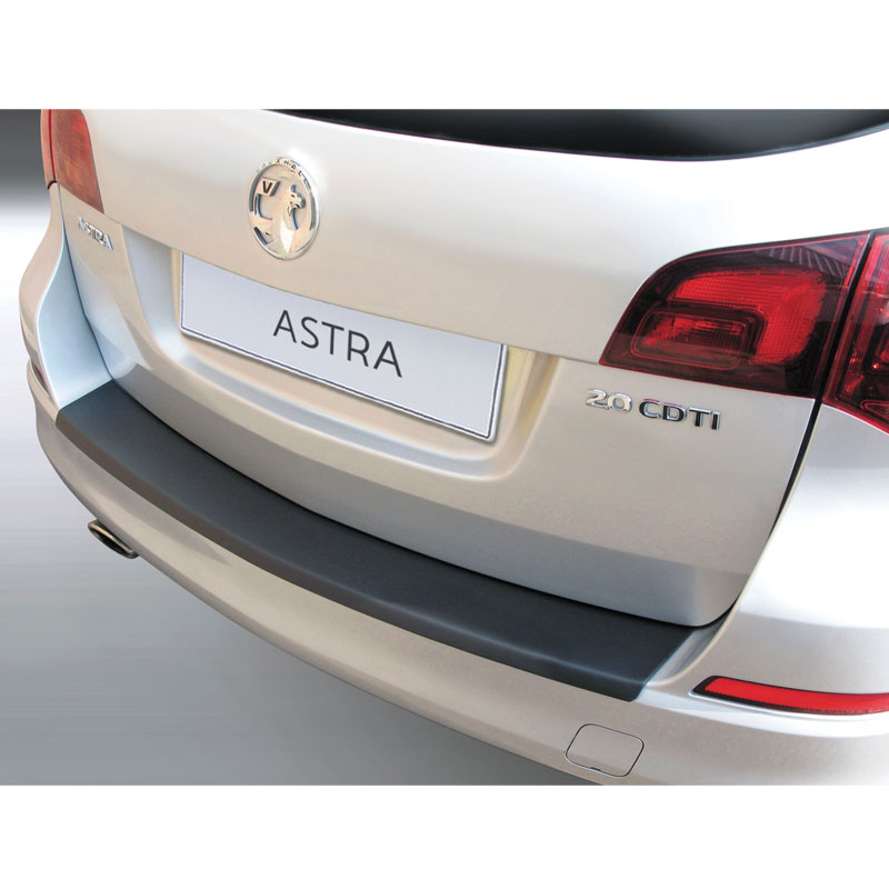 ABS Achterbumper beschermlijst  Opel Astra J Sports Tourer 2010-2012 Zwart