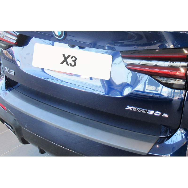 ABS Achterbumper beschermlijst  BMW X3 (G01) Facelift 09/2021- 'M-Sport' Zwart