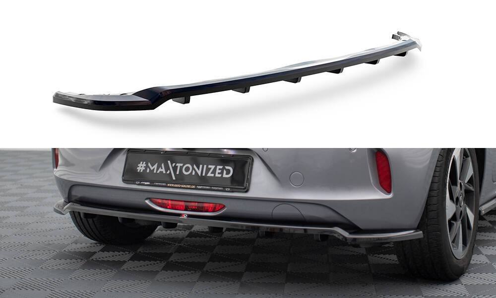 Diffuser Opel Corsa F Maxton Glans Zwart