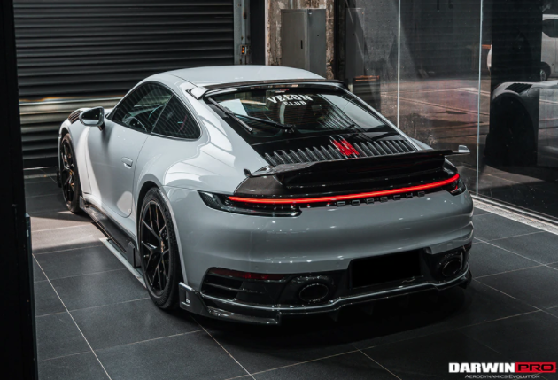 Porsche 911 992 Carrera S/4/4S BKSS Style Carbon Dakspoiler 2019-2021