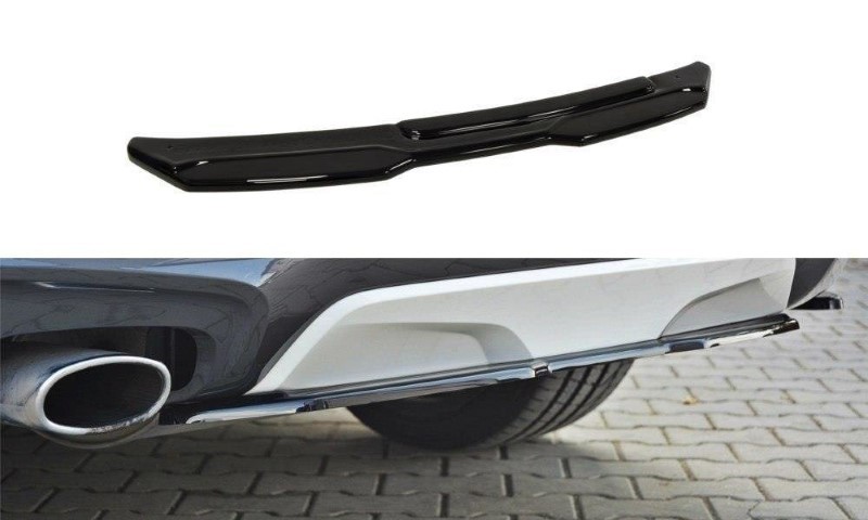Centrale Achterspoiler BMW X4 M-Pack (zonder verticale bar) Glanzend Zwart