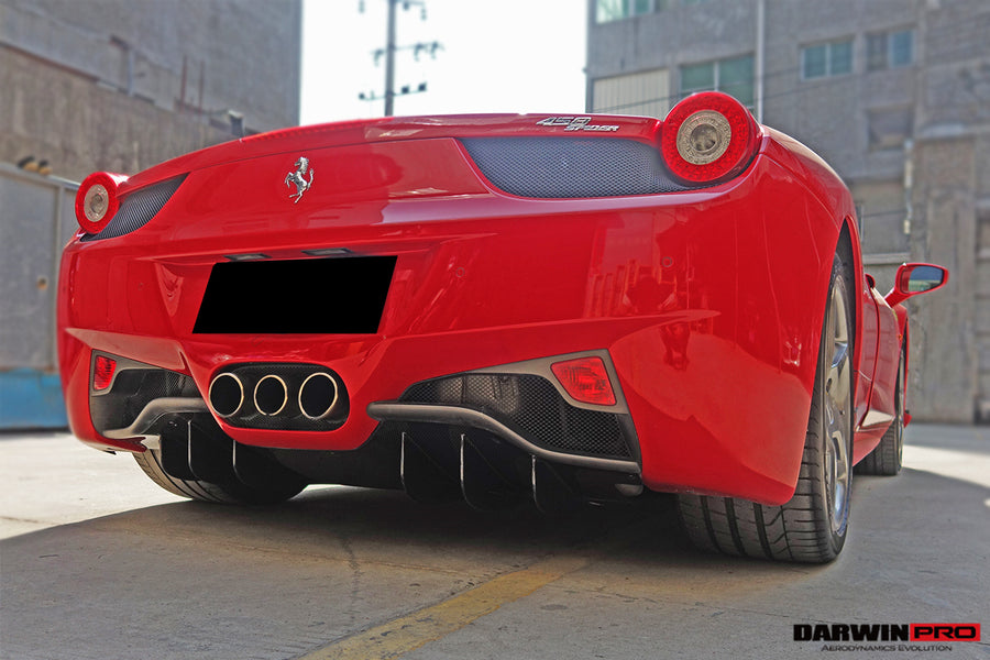 Ferrari 458 Coupe/Spyder Carbon Fiber Diffuser 2010-2015