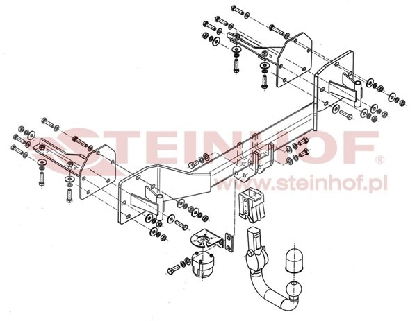 Trekhaak BMW X5 (E53) 2000-2007