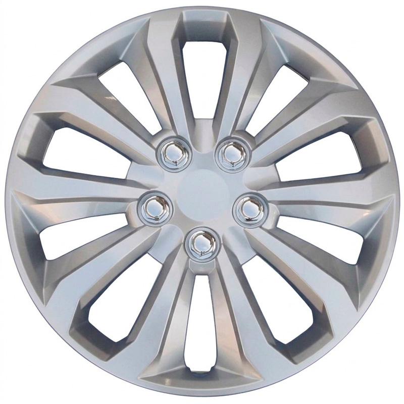 4-Delige Premium Wieldoppenset - Arizona 15-inch - Zilver