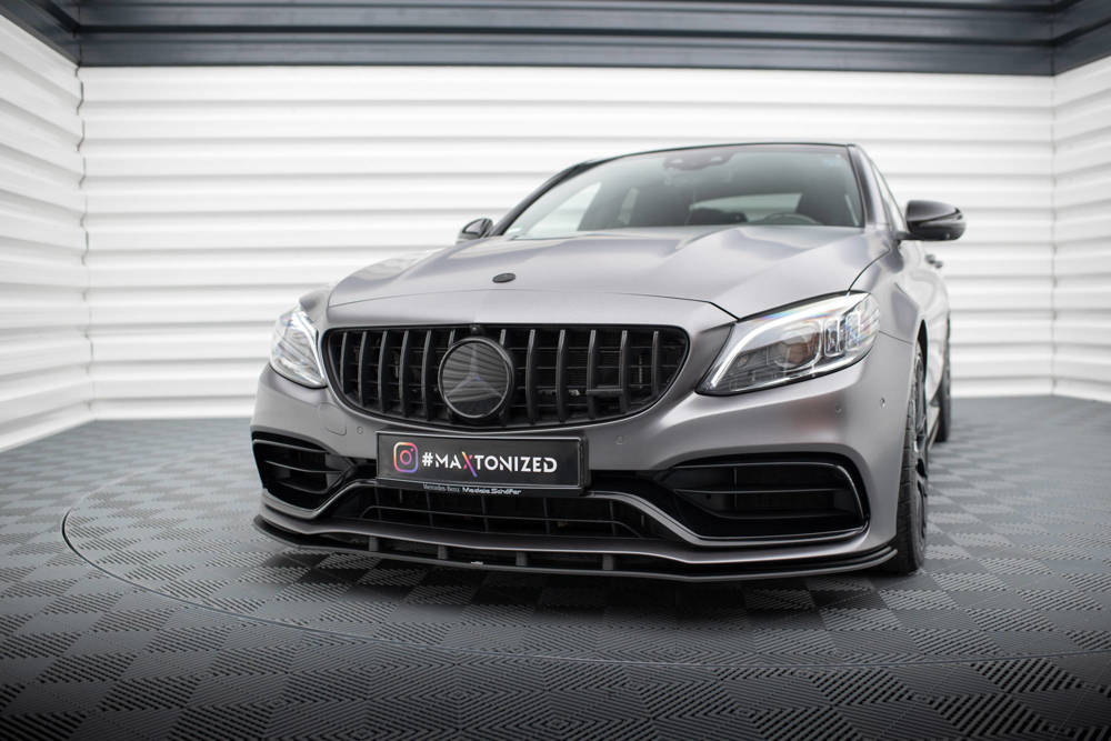 Voorspoiler Street Pro Mercedes AMG C63 Sedan / Estate FL Maxton