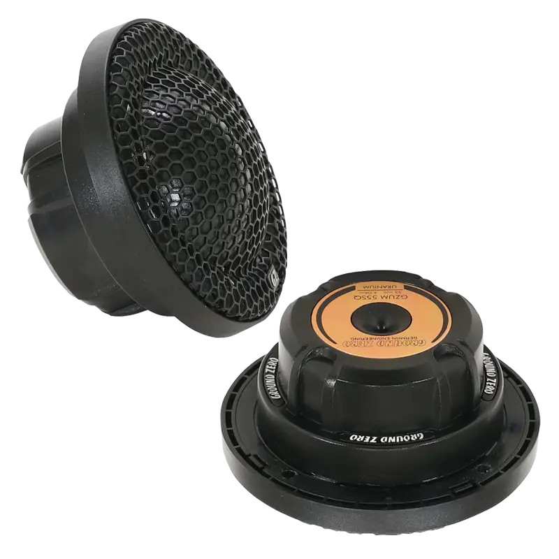 Ground Zero GZUC 165.3SQ-ACT 6.5″ 3-way SQ Component Luidspreker Systeem
