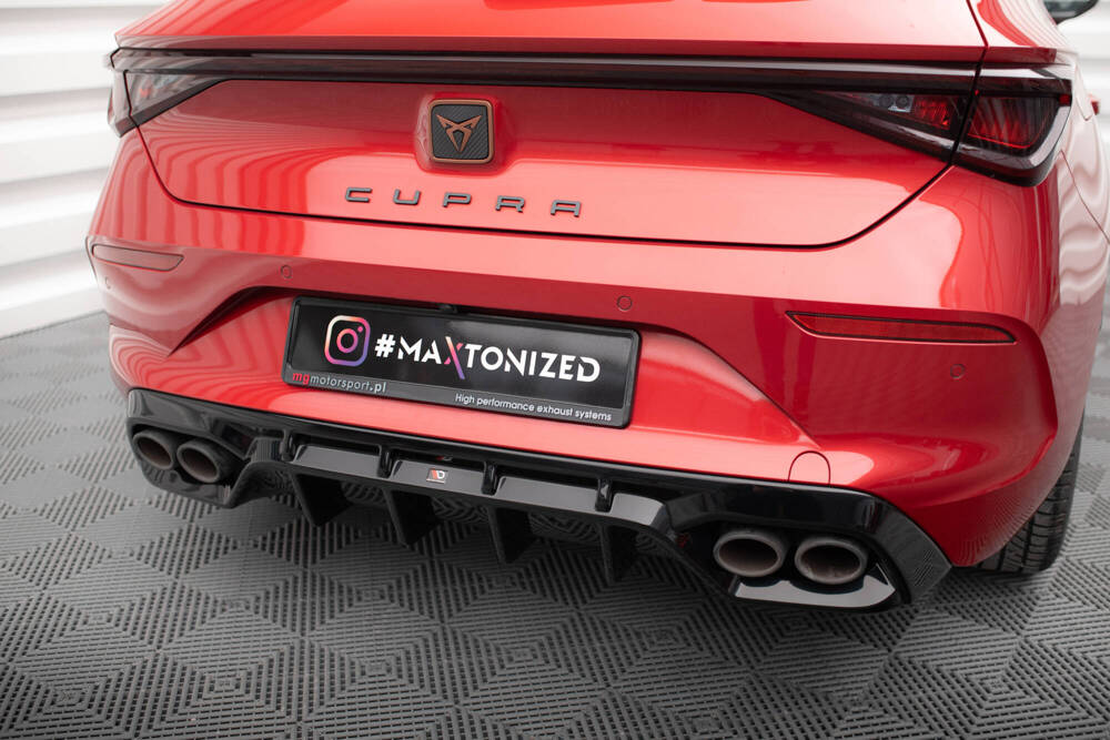 Diffuser Cupra Leon KL Maxton Glans Zwart