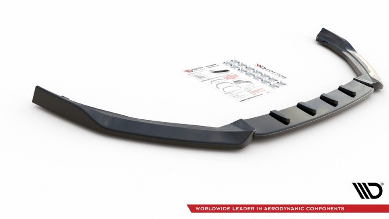 Voorspoiler Ford Focus ST / ST-Line Mk4 V.7 Glanzend Zwart