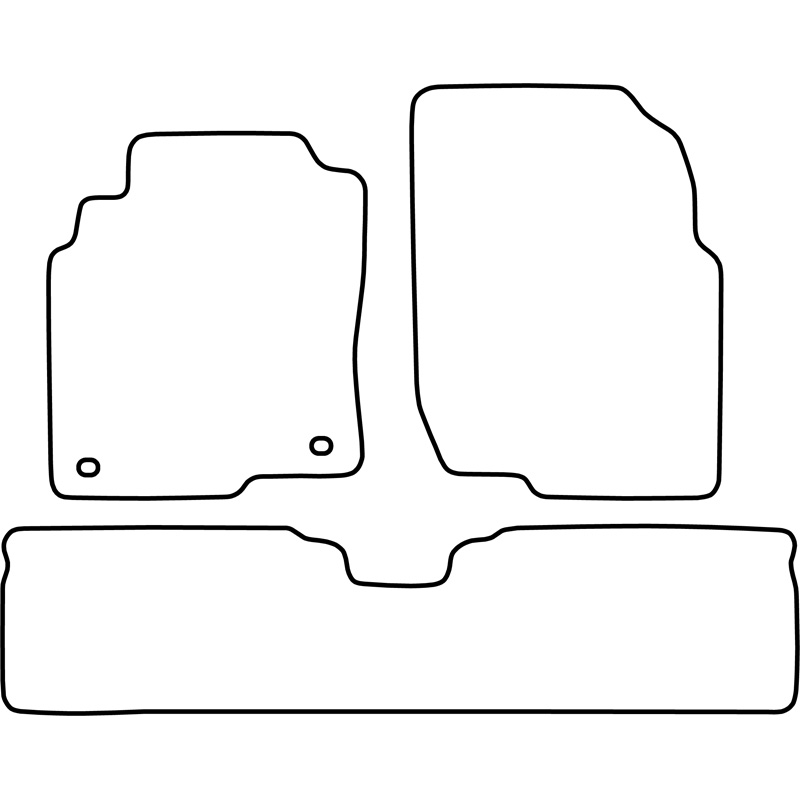 Automatten Nissan Almera Tino 00-  MPV