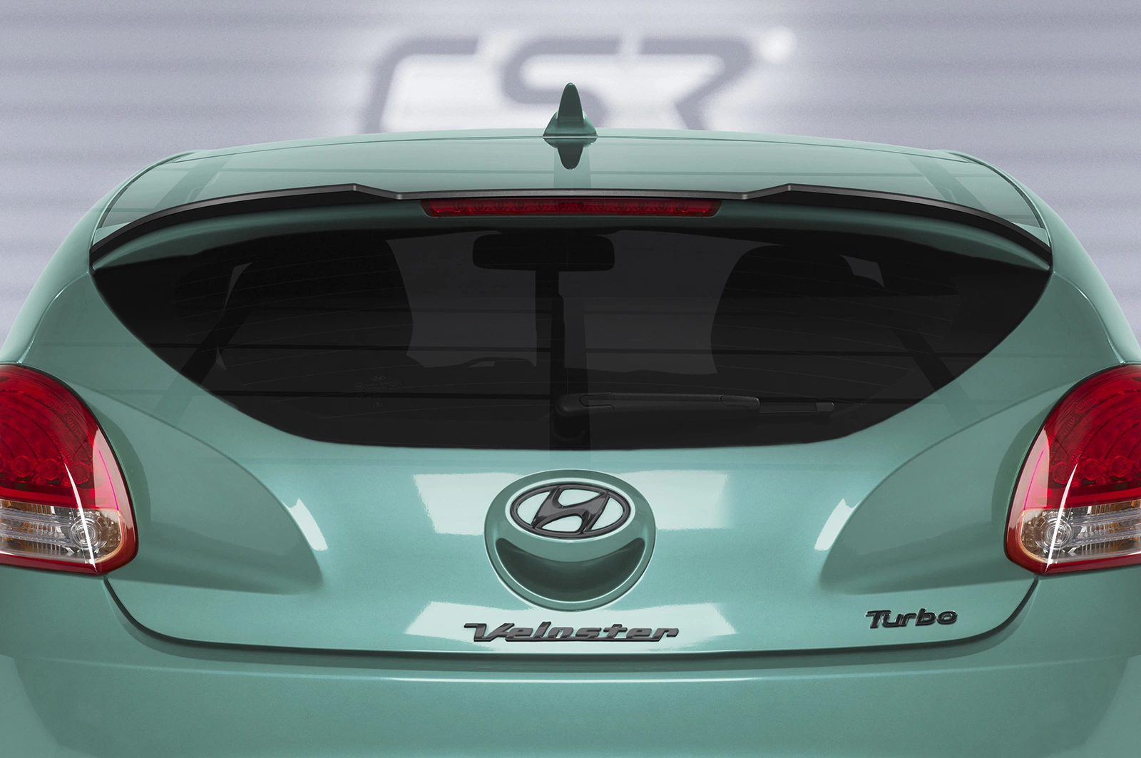 Achterspoiler Hyundai Veloster MK1 Turbo Glans Zwart – CSR Design (2012-2018)