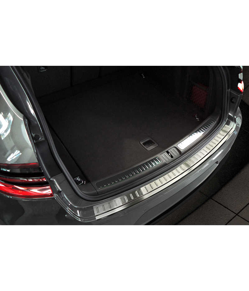 RVS Achterbumperprotector  Porsche Macan 2013-2019 & 2019- 'Ribs'