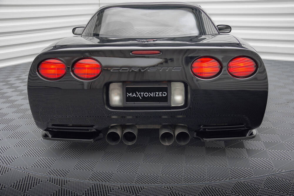 Zijdiffusers Chevrolet Corvette C5 Maxton Glans Zwart